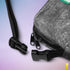 Gay Male Pride Grunge Stripe Crossbody Bag